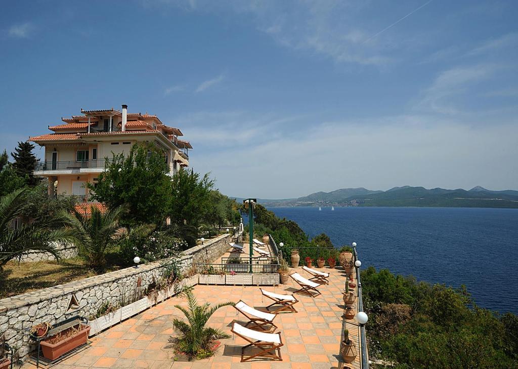 Villa Magemenou Nikiána Kültér fotó